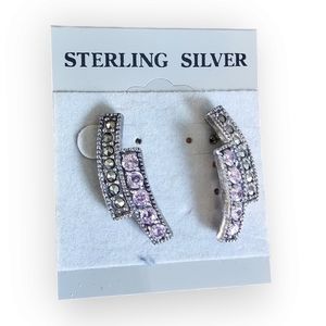 Stunning sterling silver‎ earrings